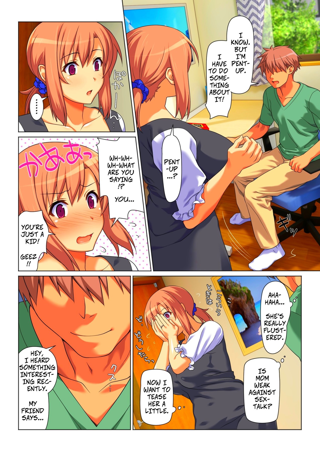 Hentai Manga Comic-Mom Will Put Out Everyday On The Condition That His Grades Improve-Read-3